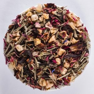 Fresa-Fruta del Dragón: Té de frutas