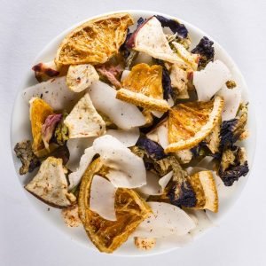 Duende Insolente: Té de frutas con flores
