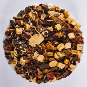 Crepe de Chocolate: Té de frutas