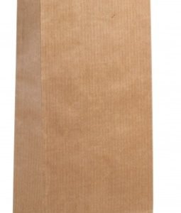 Bolsa Kraft Sin Aluminio 250 g: Bolsa rectangular, 2 capas,caja 500 UDS