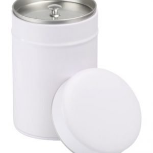 Exclusive white 150 g: Lata redonda con tapa interior