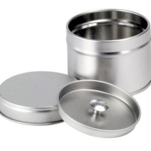 Silber Innendeckel 25g : Tapa redonda con tapa interior