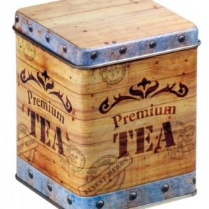 Tea Chest 200 g: Tapa cuadrada con bisagra