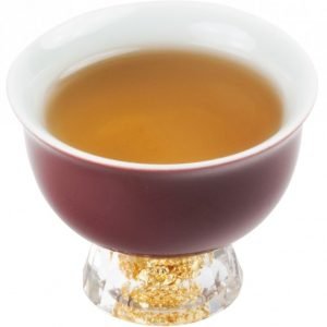 Luxor: Taza de 50 ml de cristal y porcelana.