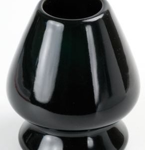 Matcha Negro : Porta batidor matcha (chasen) de porcelana