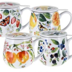 My favourite fruit: Taza de porcelana 350 ml x
