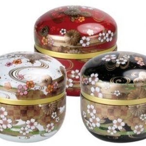 Kaze 60 g: Caja de té japonesa con tapa interior