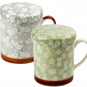 Risa: Taza infusora porcelana japonesa de 300 ml