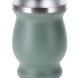 Mateo green: Taza de mate de doble pared de 240 ml
