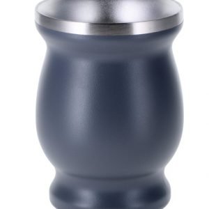 Mateo Blue: Taza de mate de doble pared de 240 ml