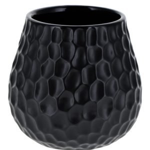 Miguel: Matera negra de cerámica mate 350 ml