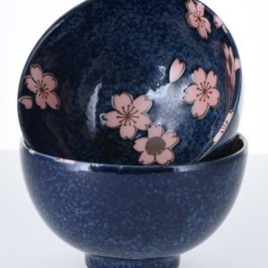 Junko: Set 4 Boles de porcelana Japonesa 200 ml