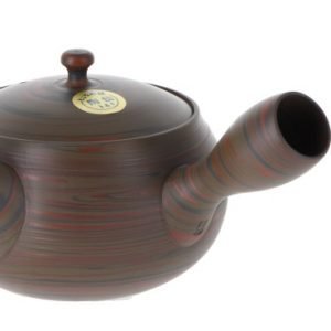 Jarra monomanual 'Yokode' 260 ml marrón/rojo