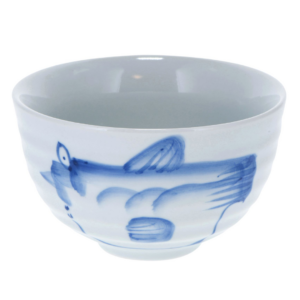 Taza de té de porcelana 'Leilani' 330 ml, pintada a mano 4UDS