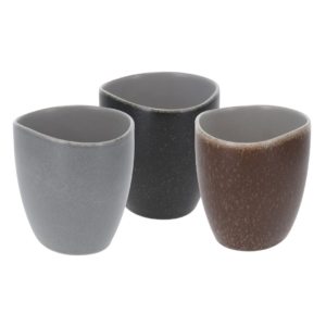 Taza de té Yva 200 ml, surtida en 3 compartimentos 4UDS