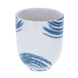 Taza de té de porcelana Sakuru 180 ml 4UDS