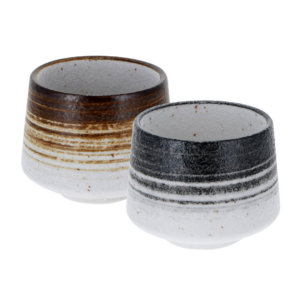 Taza de té de porcelana Torge 190 ml 2 surtidos 4UDS