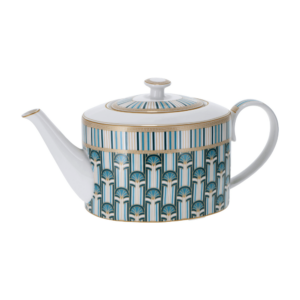 Tetera de porcelana 1,2 l con filtro integrado en el pico
