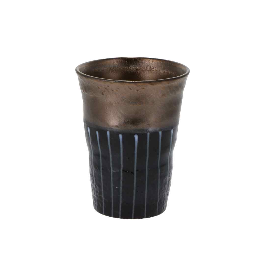 BROWN CRAFT – Taza de porcelana de 280 ml, hecha a mano en Japón