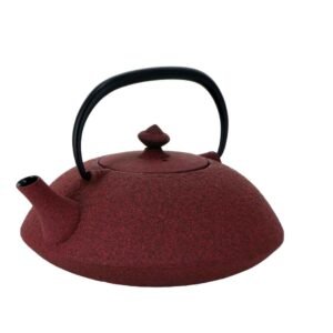 MUJI – Tetera japonesa de hierro 0,65 L en color rojo
