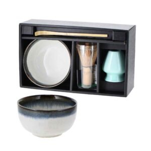 HAIIRO – Set de matcha en estuche de regalo (cuenco 400 ml + accesorios)