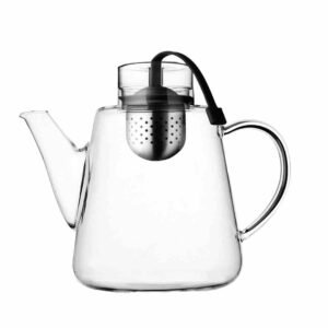 AMO – Tetera de cristal 1,5 L con infusor integrado y extraíble