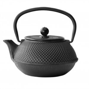 Tetera de hierro 'Jang' 0,8 l negra