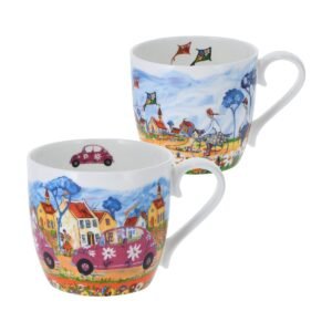 Taza de porcelana 'Holdays' 400 ml